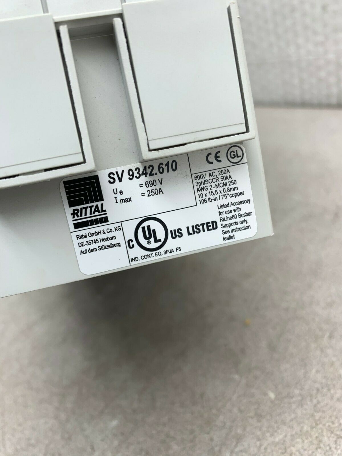 NEW EATON MOELLER 125AMP BREAKER WITH SYNCHRONIZED REMOTE OPERATOR NZM 2-XR