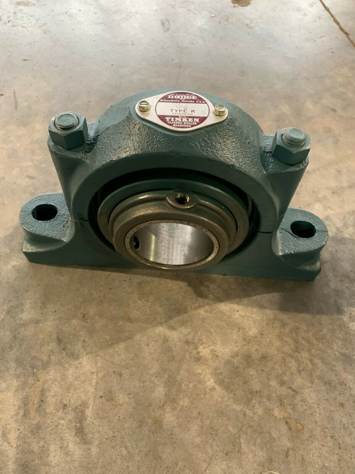 NEW DODGE TYPE K PILLOW BLOCK BEARING 3" BORE WITH TIMKEN 34300DA