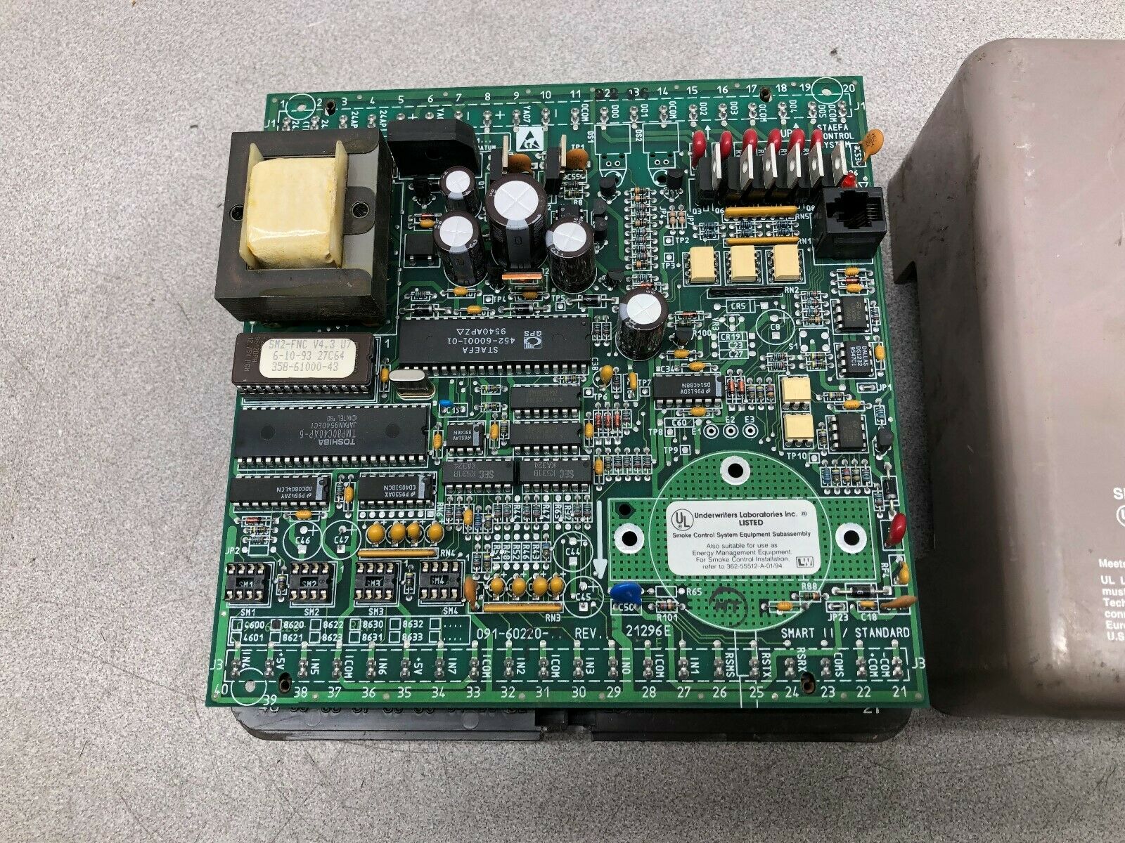 USED STAEFA CONTROL SYSTEM 090-60220-.3 REV G / 21296E