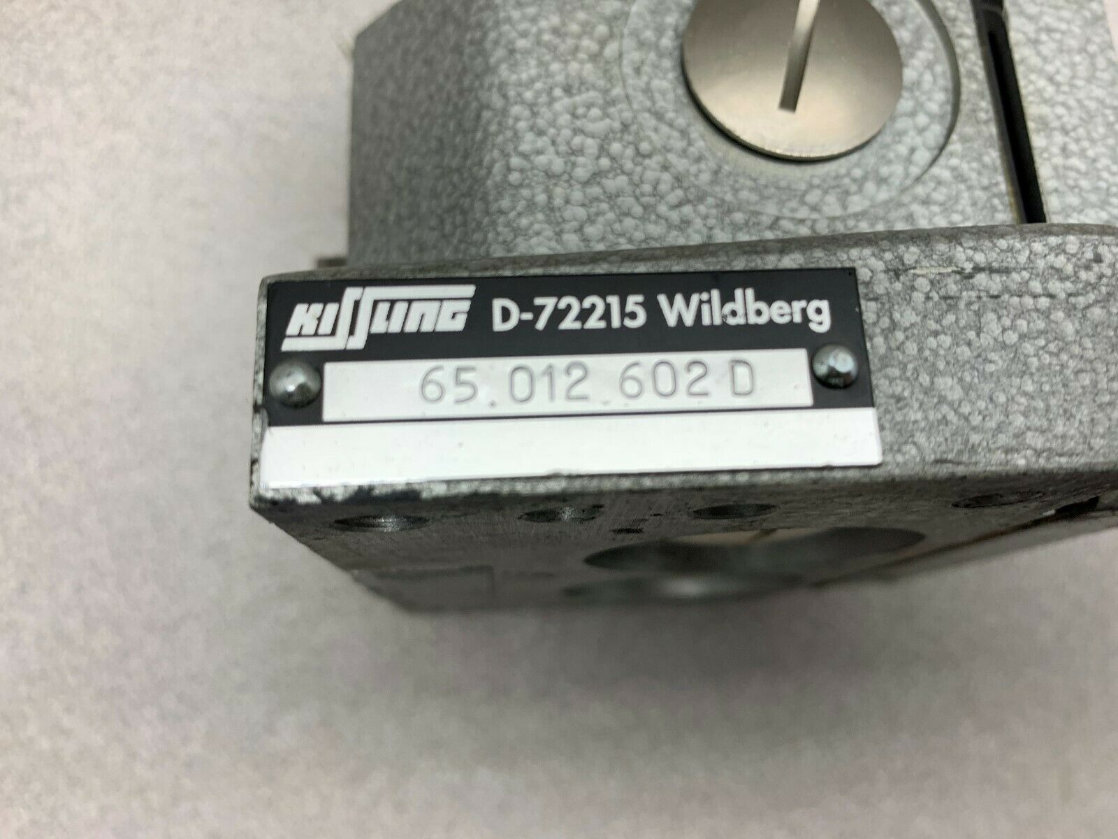 NEW NO BOX KISSLING SWITCH 65.012.602D