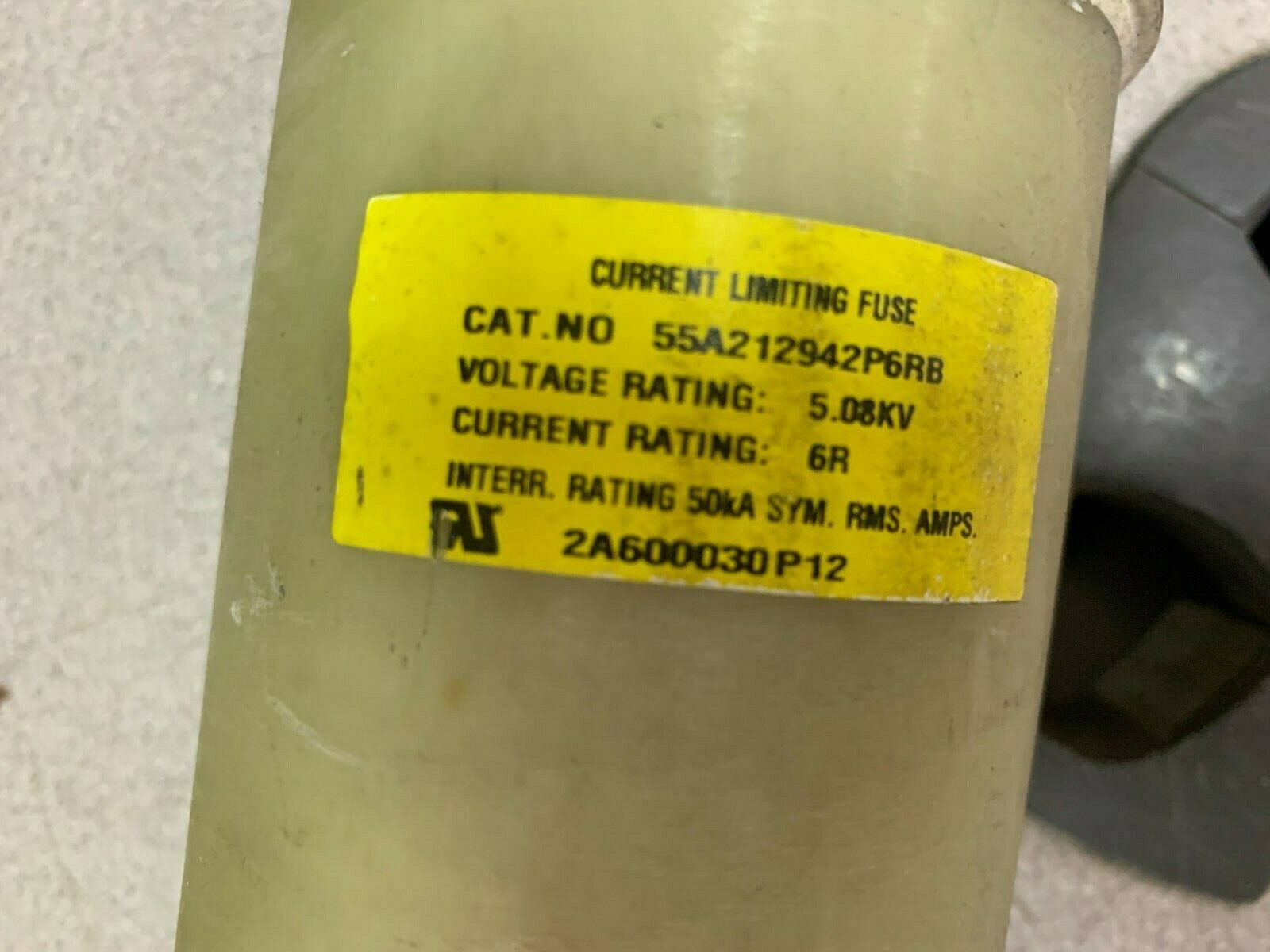 NEW NO BOX GENERAL ELECTRIC CURRENT LIMITING FUSE 2A600030P12