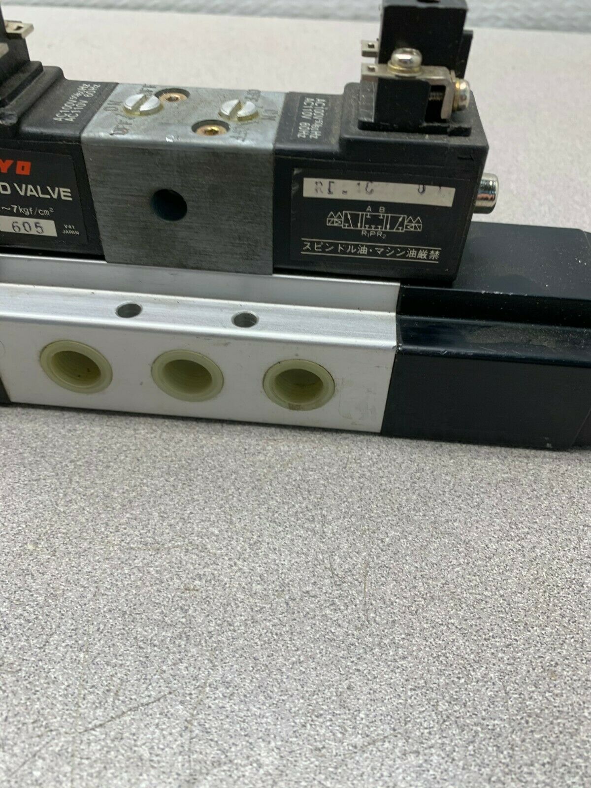 NEW NO BOX TAIYO AC110V SOLENOID VALVE 605