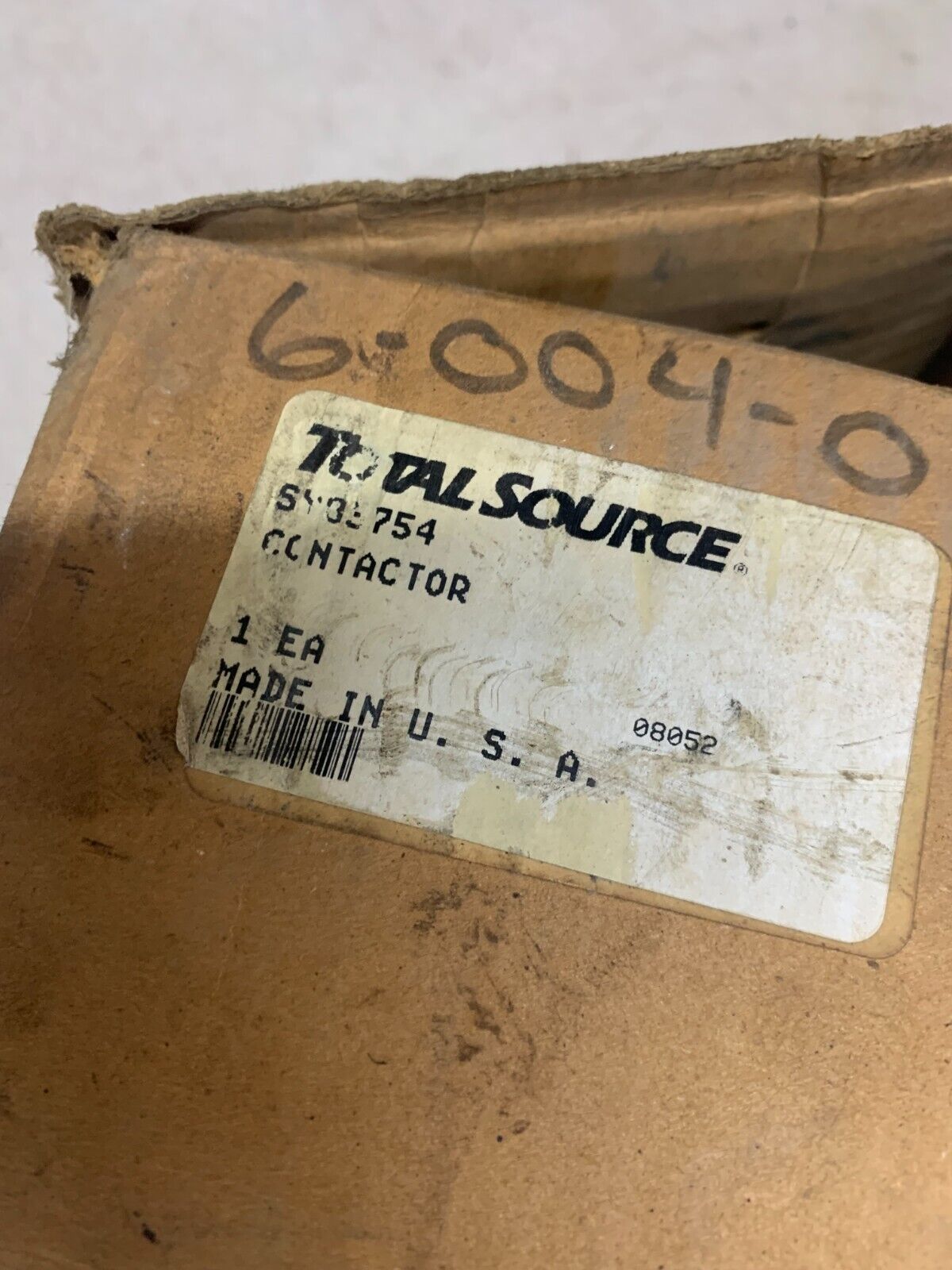 NEW IN BOX TOTAL SOURCE CONTACTOR SY03754