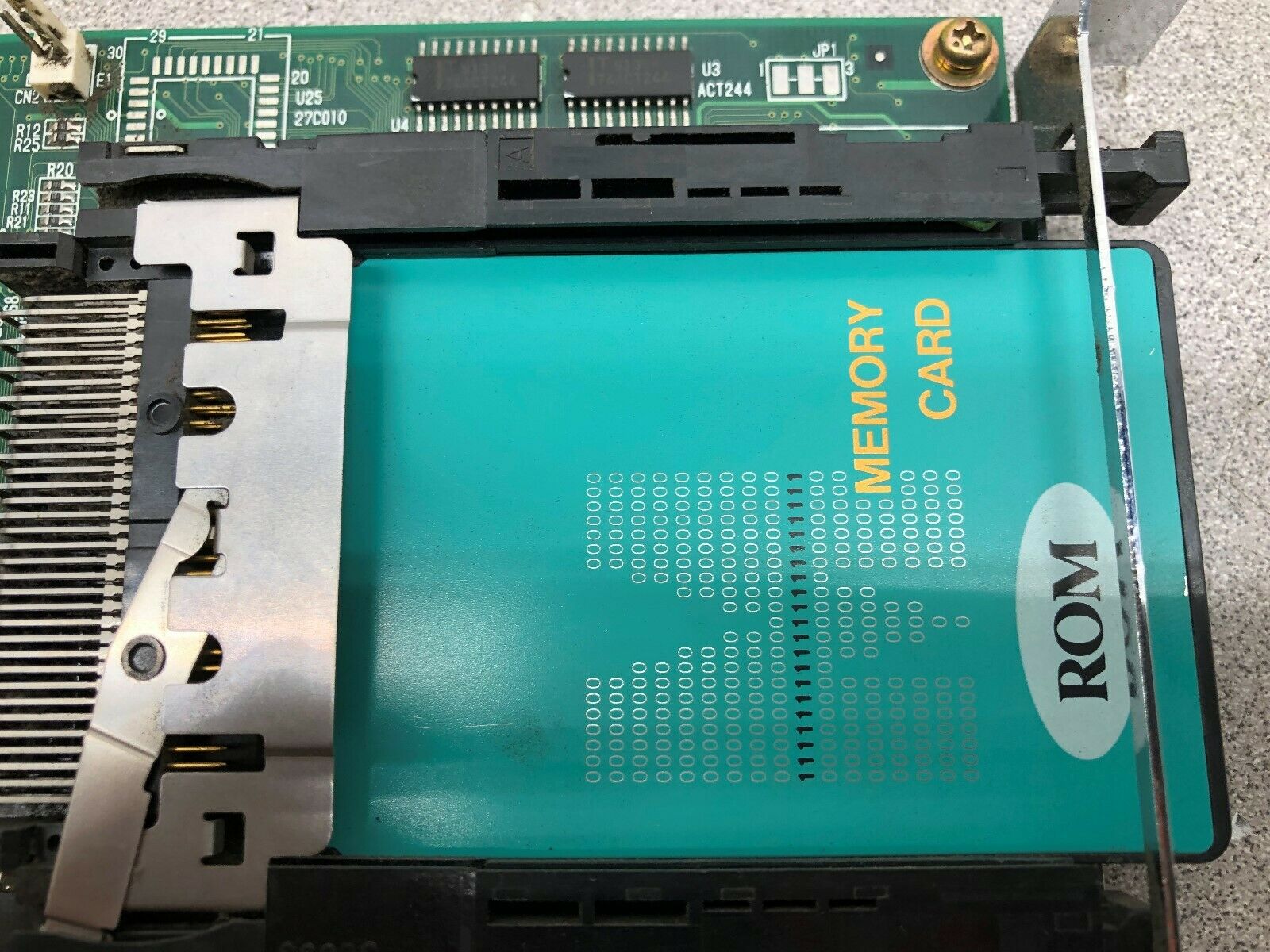 USED FUJI BOARD WITH MEMORY CARD PCMCIA I/F / ADP-001