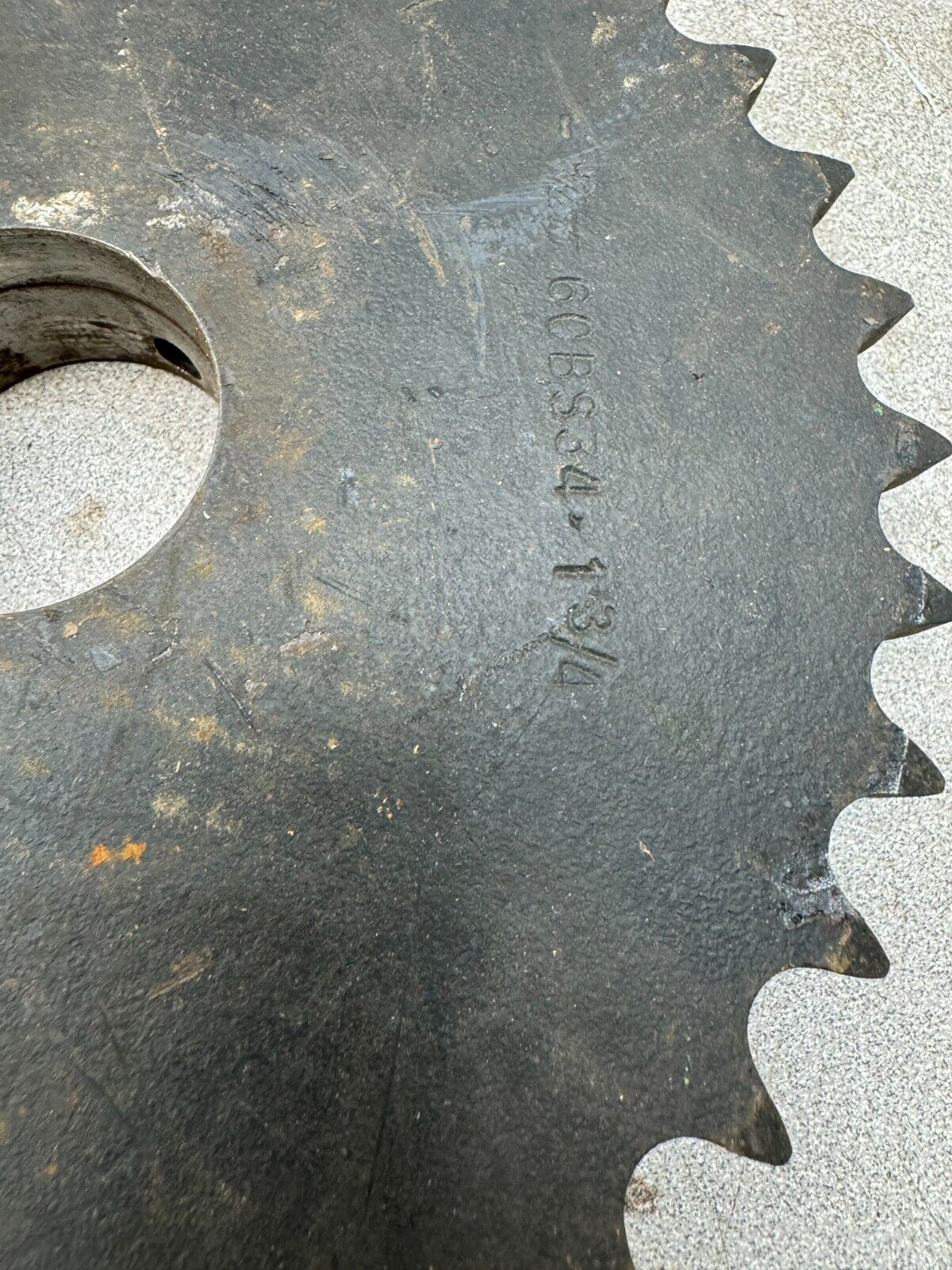 NEW MARTIN 1-3/4" BORE CHAIN SPROCKET 60BS34 1-3/4