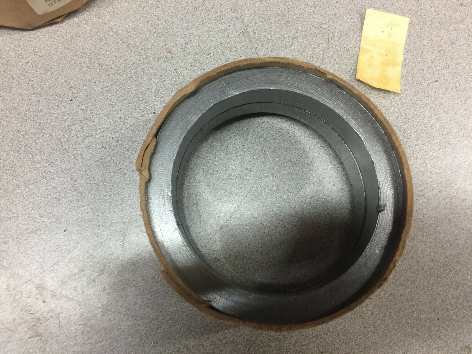 NEW NO BOX YARWAY CORP GRAFOIL RINGS WITH ZINK STRIPS 3-3/4" X 4-5/8" X 7/16" 2