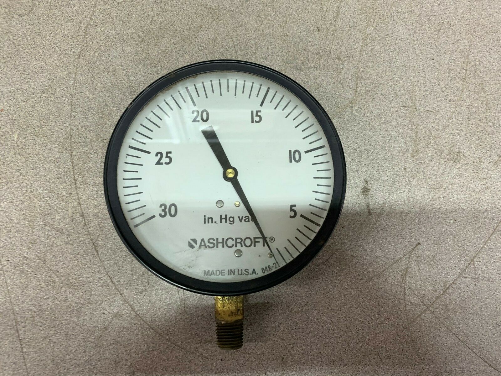 USED ASHCROFT GAUGE 048-21