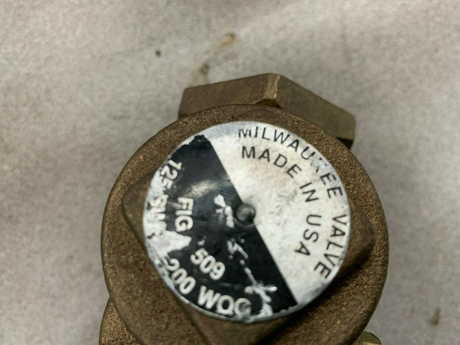 NEW NO BOX MILWAUKEE 1-1/4" CHECK VALVE FIG. 509 125 SWP 200 WOG