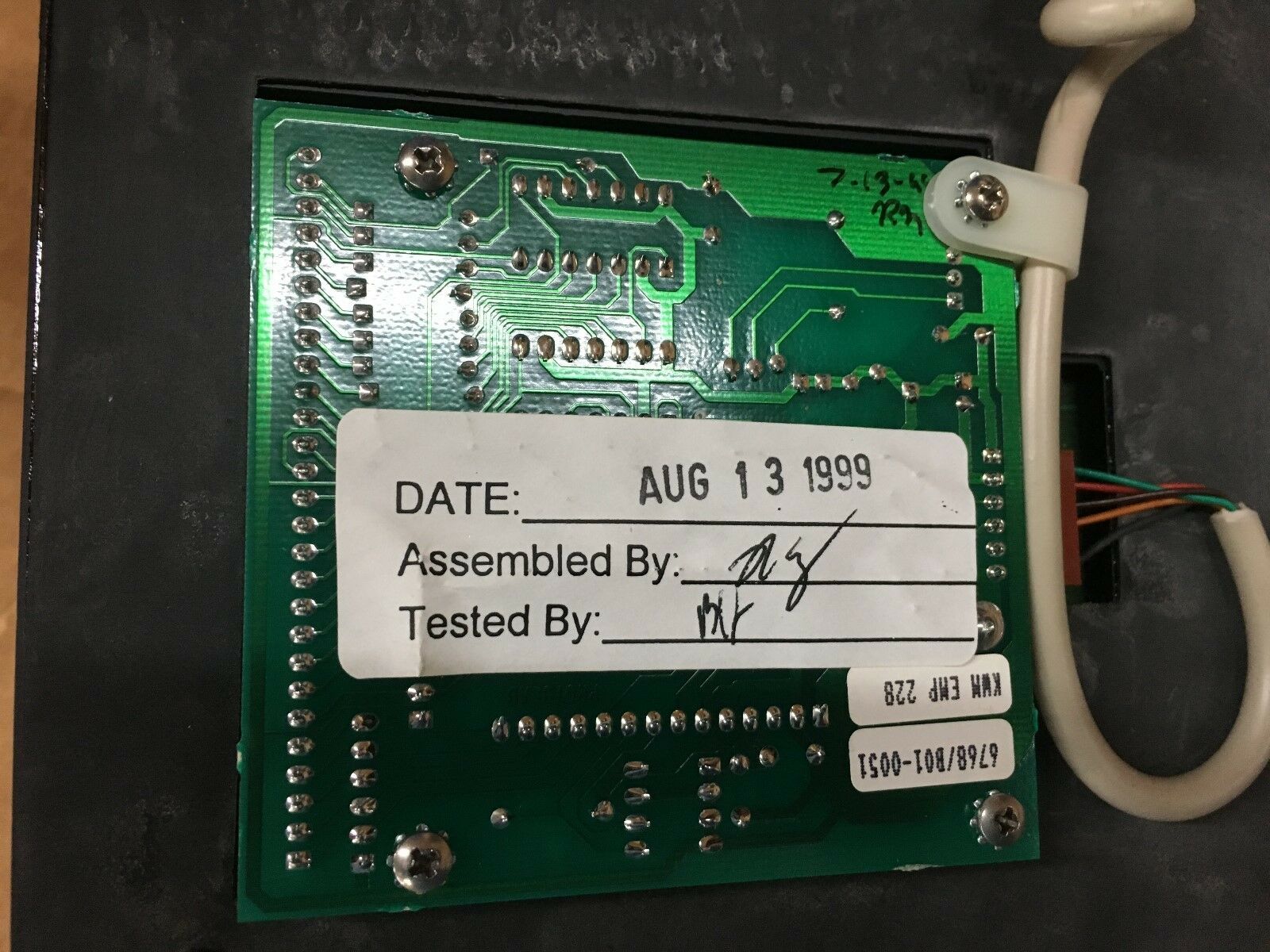 NEW NO BOX GARDNER LEKTRIFEED IV CONTROL PANEL WITH CABLE