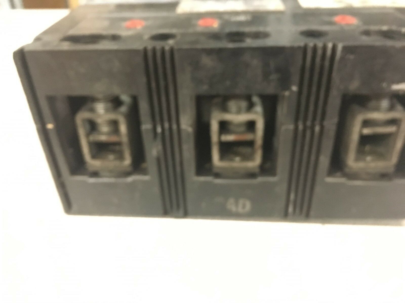 USED WESTINGHOUSE CIRCUIT BREAKER WITH 400AMP AB DE-ION TRIP UNIT 38E-2697