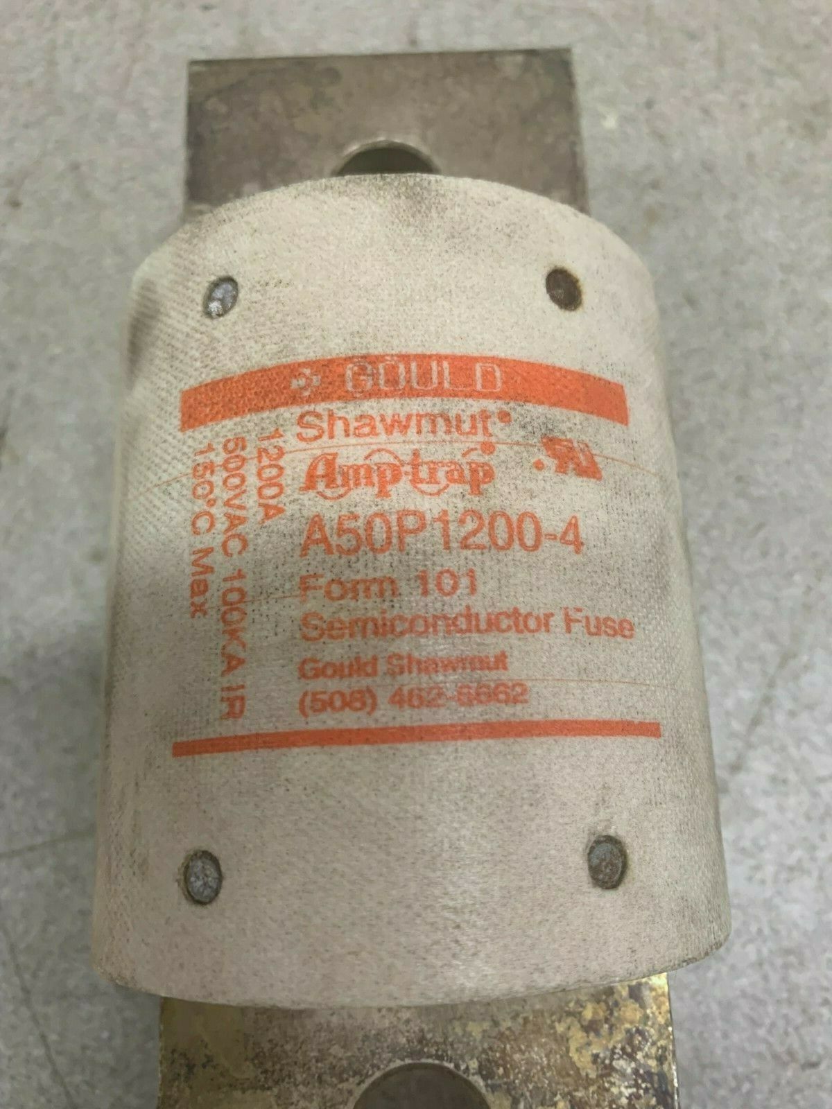 NEW NO BOX GOULD FUSE A50P1200-4