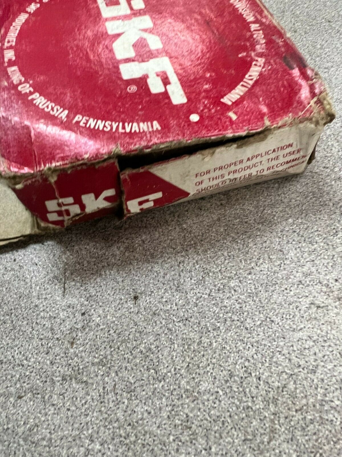 NEW IN BOX SKF CONTACT BALL BEARING 7308BYG