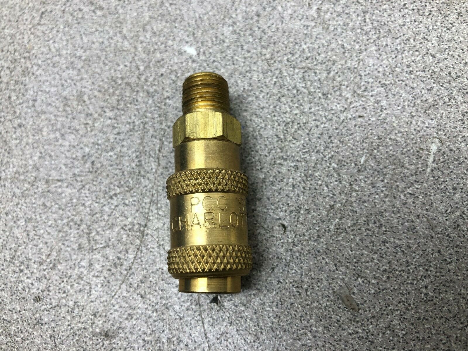 NEW NO BOX (LOT OF 10) PCC 500 PSI COMPACT HOSE QD COUPLING 1/8 NPTF MALE 53465K