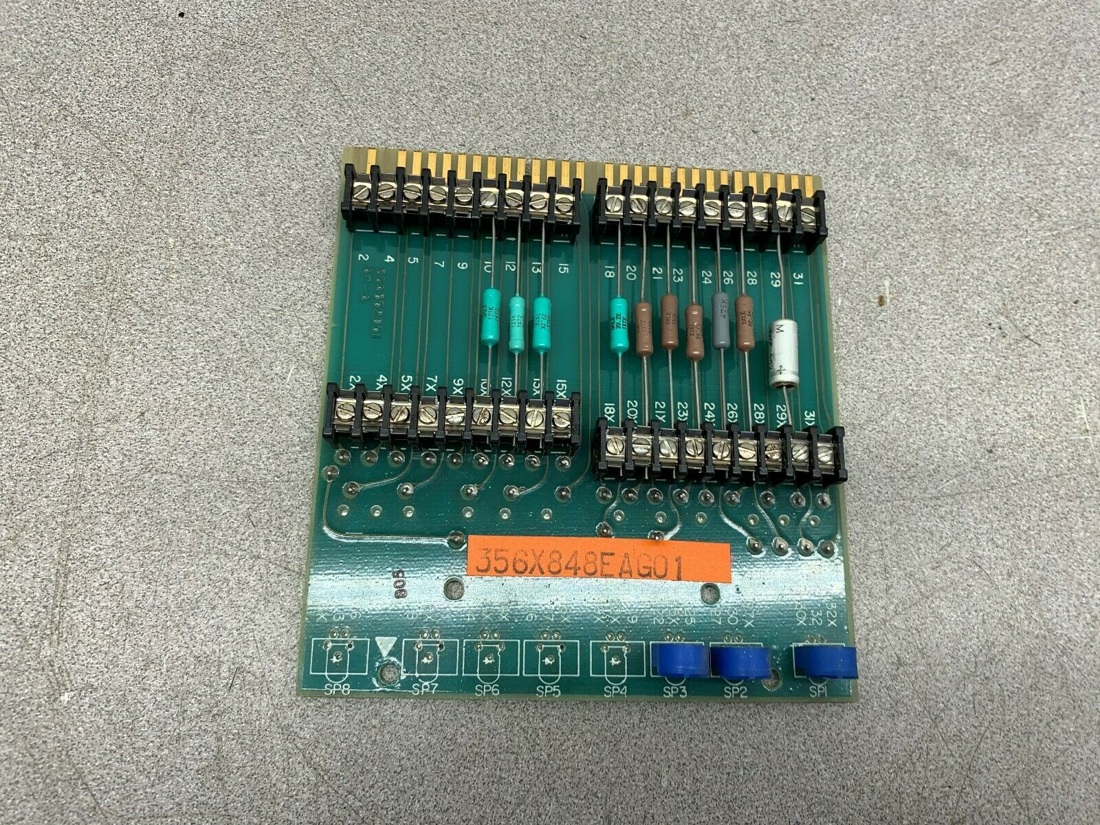 USED GENERAL ELECTRIC CIRCUIT BOARD 356X848EAG01