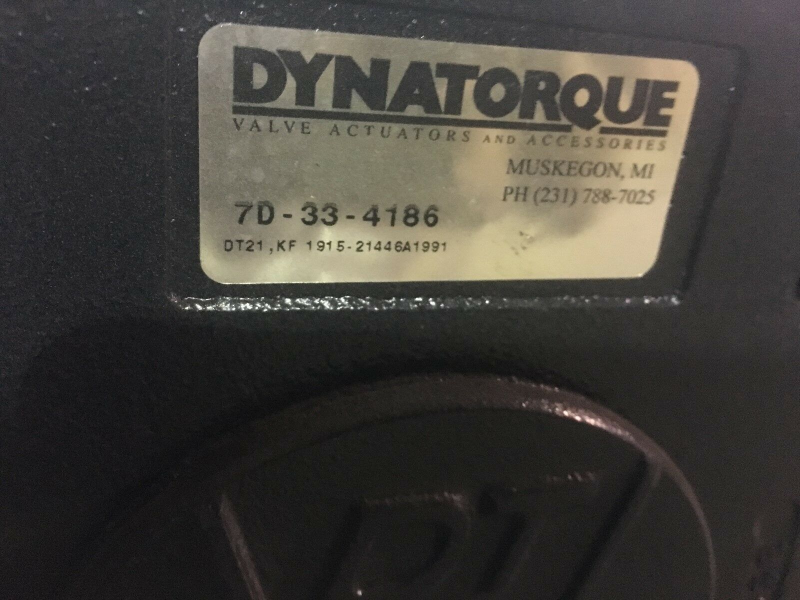 NEW KF FIRE SAFE CF8M 8X8 STAINLESS 8" VALVE AA10816-099XV WITH 7D-33-4186