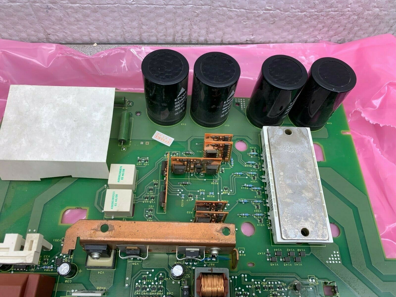 USED SIEMENS POWER ELECTRONIC UNIT BOARD 6SE7021-8TB84-1HF3