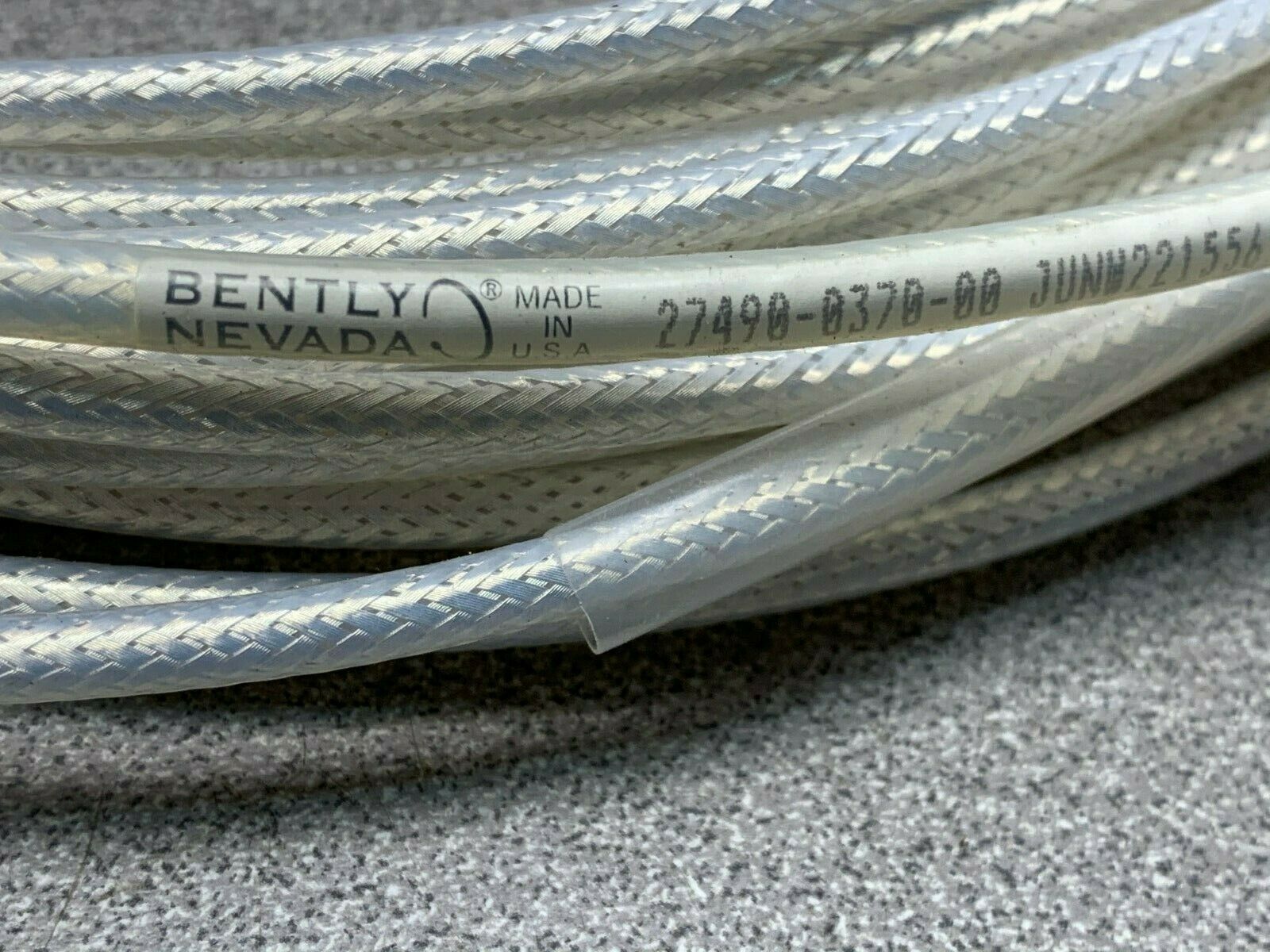 NEW NO BOX BENTLY NEVADA CABLE 27490-0370-00