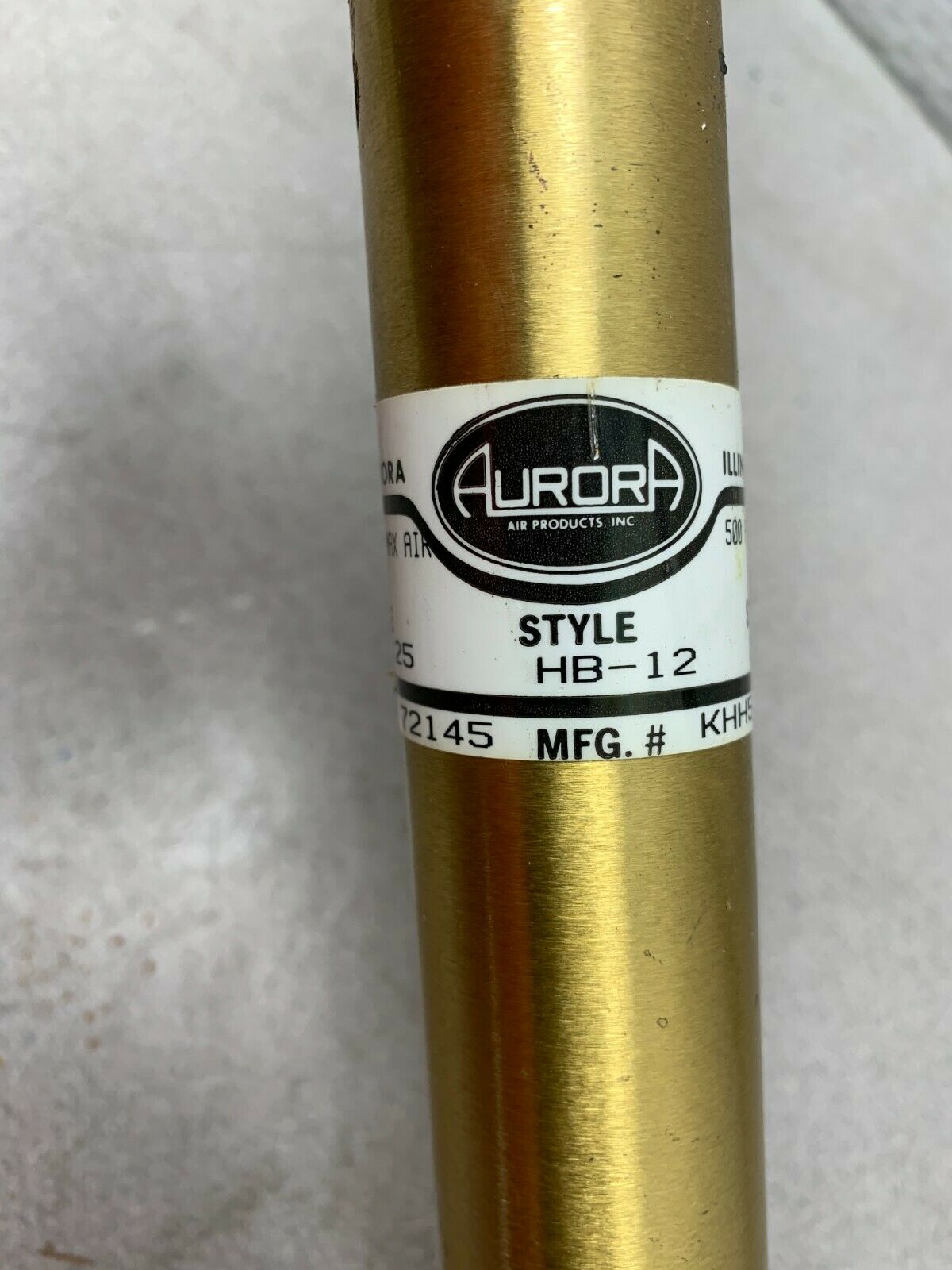 NEW NO BOX AURORA HB-12 HYDRAULIC CYLINDER 12" STROKE 1.125 BORE KHH5