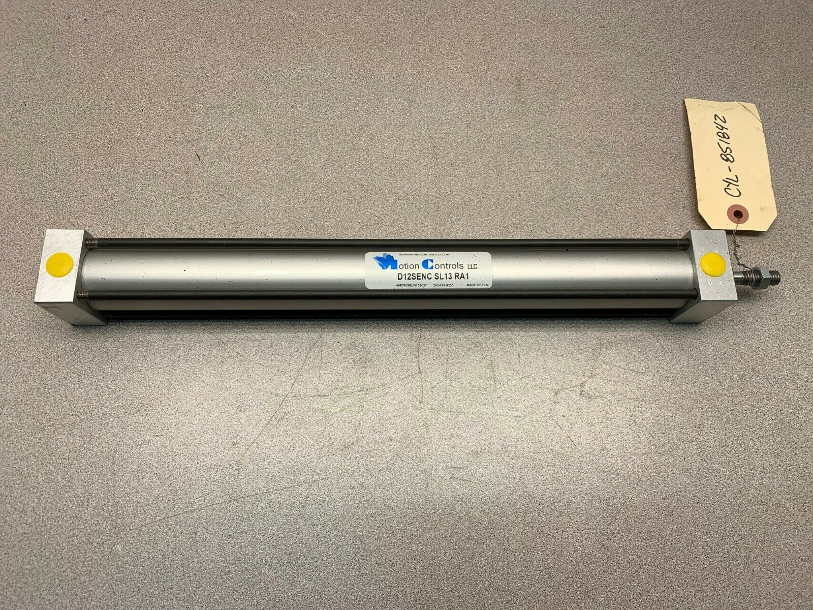NEW NO BOX MOTION CONTROLS CYLINDER D12SENC SL13 RA1