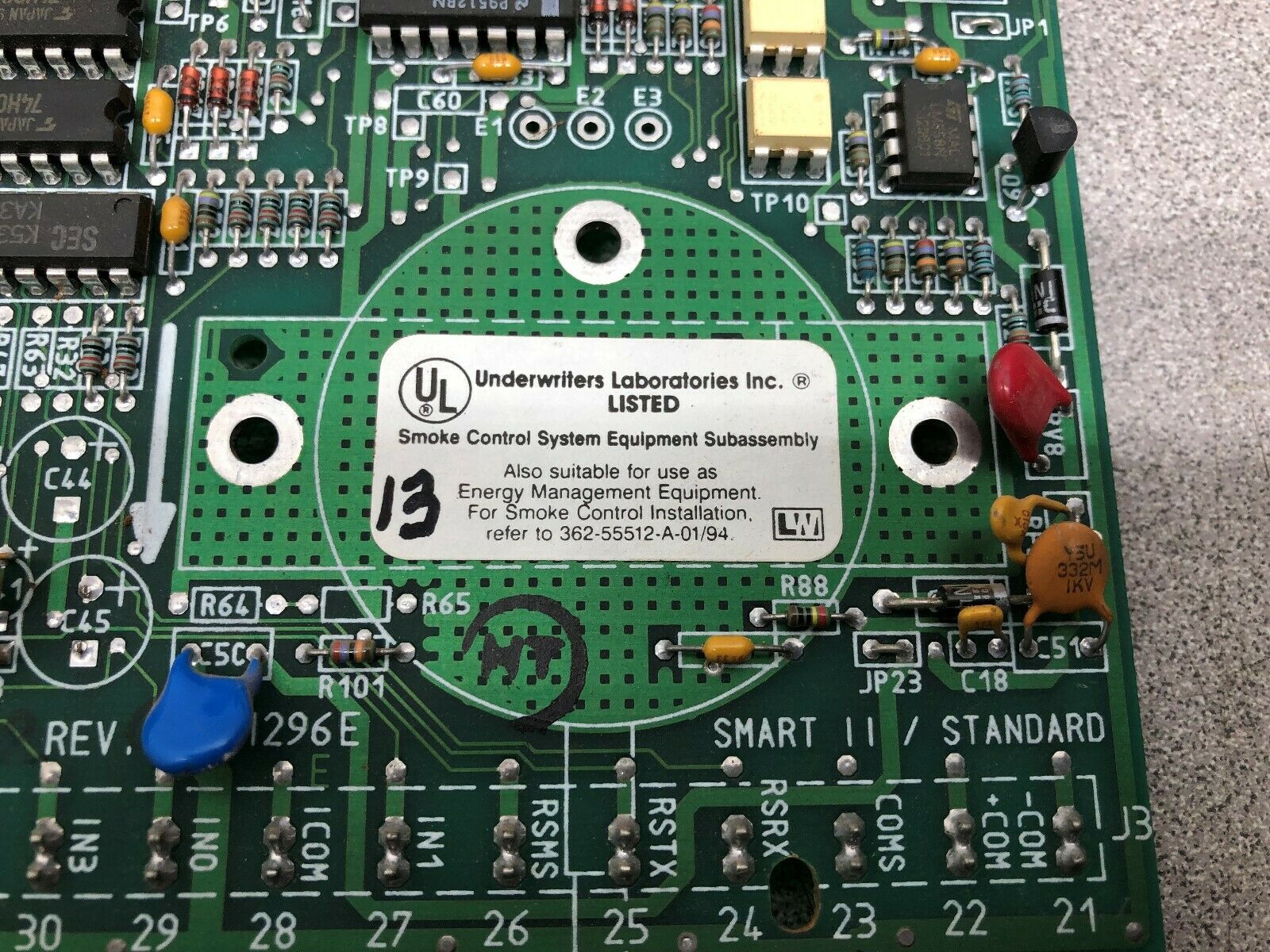 USED STAFEA CONTROL SYSTEM 090-60220-.3 REV G / 21296E