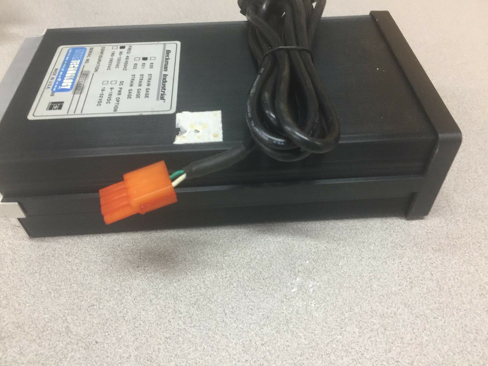 NEW BECKMAN INDUSTRIAL 90-132VAC THERMOCOUPLE 600 SERIES 621