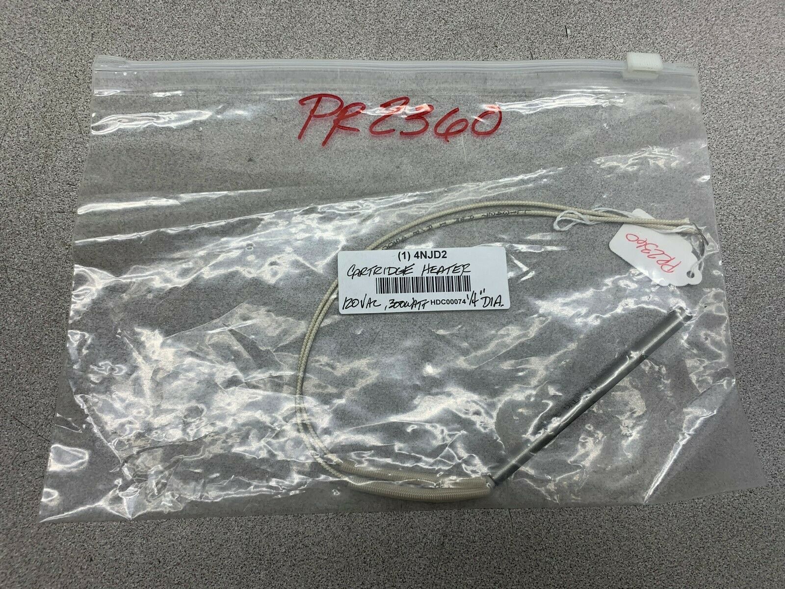 NEW NO BOX TEMPCO HEATER HDC00074