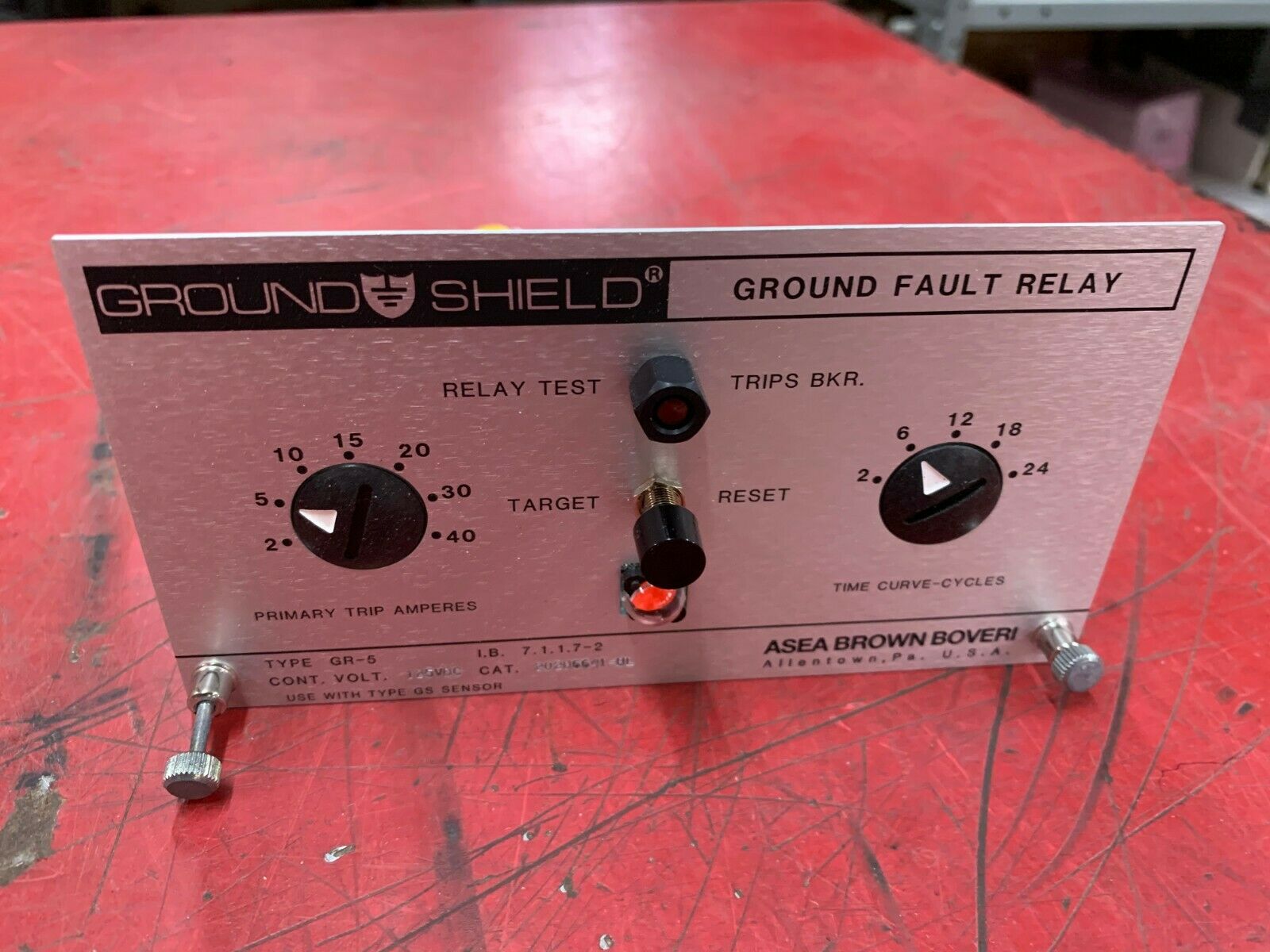 NEW IN BOX ABB GROUND FAULT RELAY GR-5 202D6641-UL BOARD ONLY