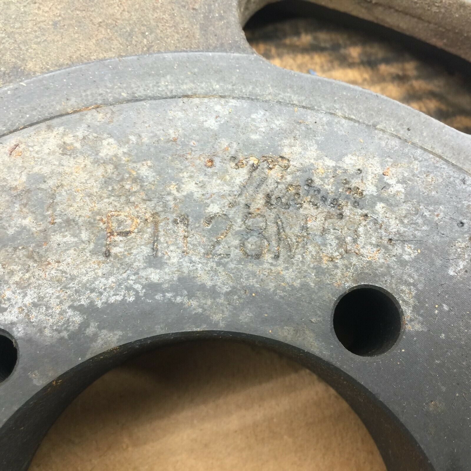 NEW IN BOX MARTIN SPROCKET 77.25MM HUB 50MM BELT 8MMPITCH 2250RPM P1128M50-SF