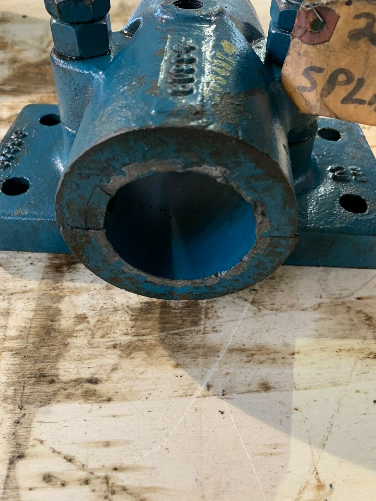 NEW JEFFREY PILLOW BLOCK SPLIT JOURNAL BEARING 2-3/16" BORE 203497