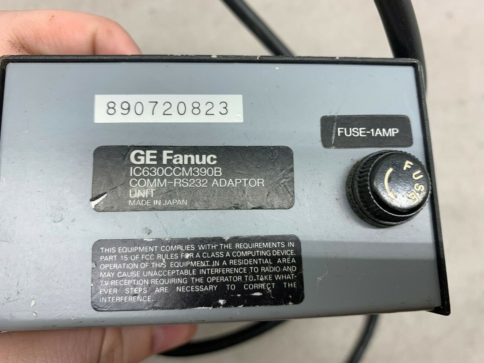 USED GE CONTROLLER IC630CCM390B