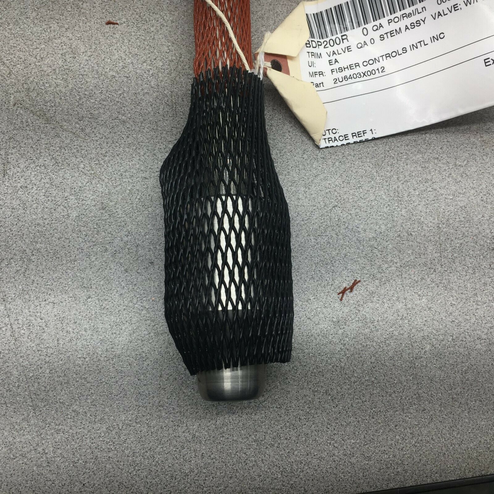 NEW NO BOX FISHER CONTROLS VALVE STEM ASSY 2U6403X0012