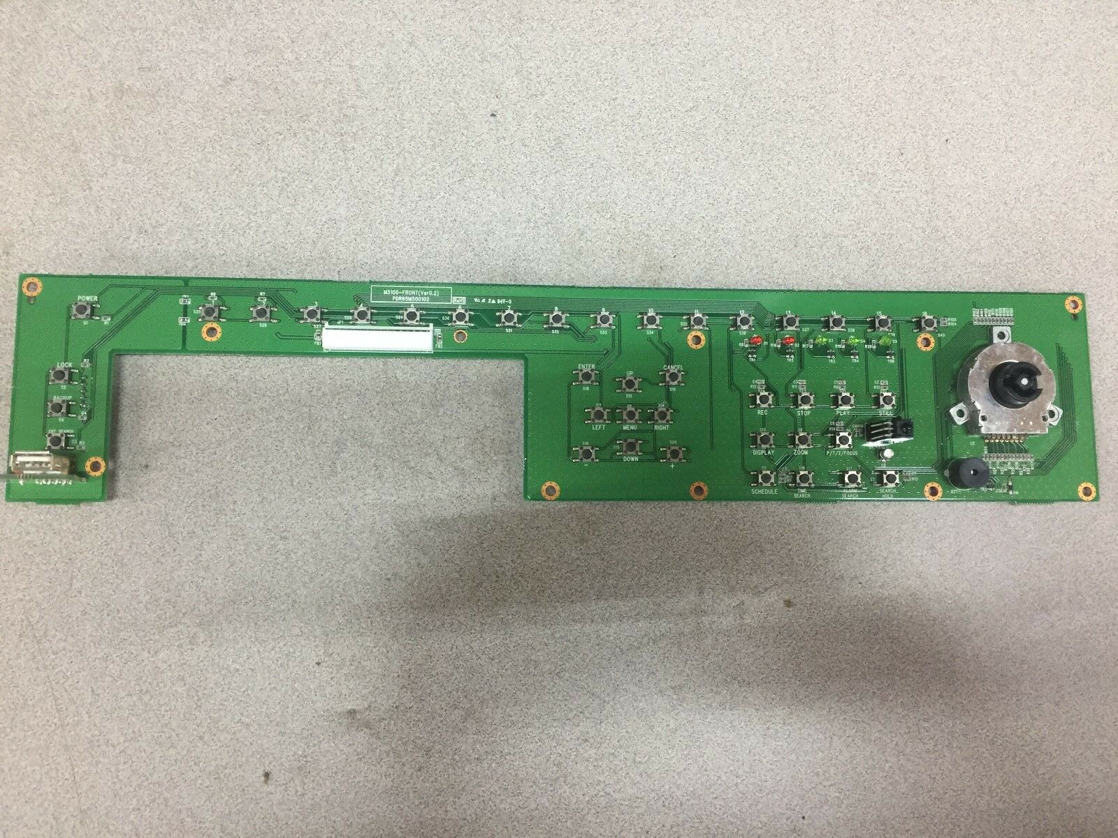 NEW NO BOX ROHS CIRCUIT BOARD M5100-FRONT