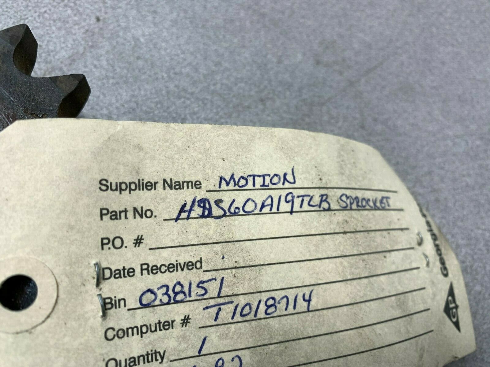 NEW NO BOX MARTIN SPROCKET DS60ATL19H 2012