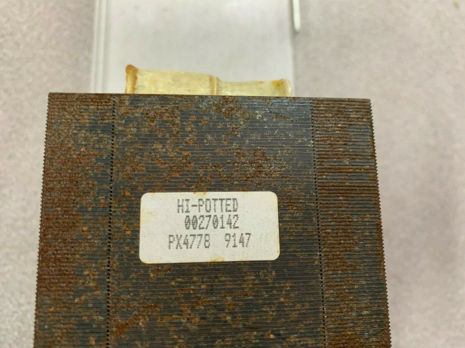 NEW NO BOX BENTLY-NEVADA 00270142 HI-POTTED CONTROL TRANSFORMER PX4778 78596-01D