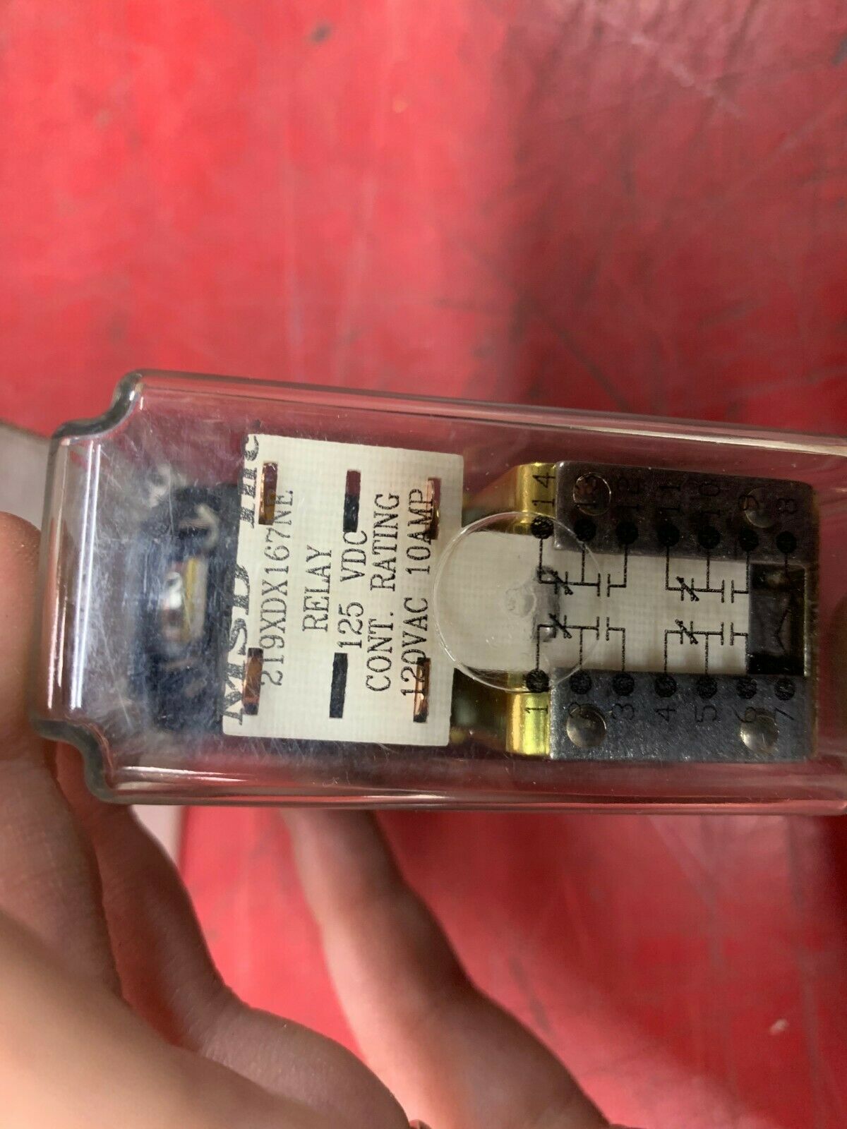 NEW IN BOX STRUTHERS- DUNN 125VDC. COIL 219XDX167NE