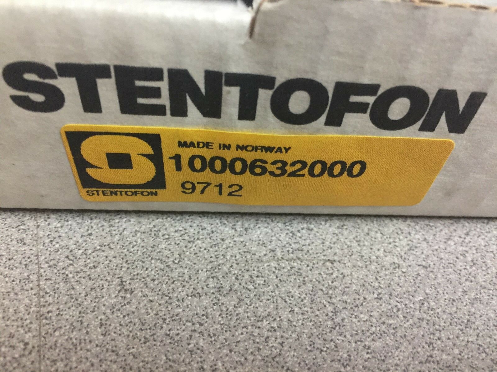 NEW IN BOX STENTOFON CIRCUIT BOARD 1000632000