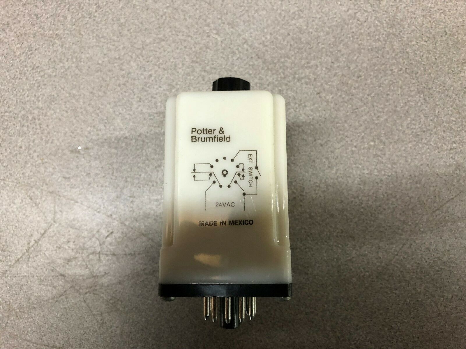 NEW NO BOX POTTER BRUMFIELD 24 VAC 1.8-180 SEC TIMER RELAY CB-1046B-38