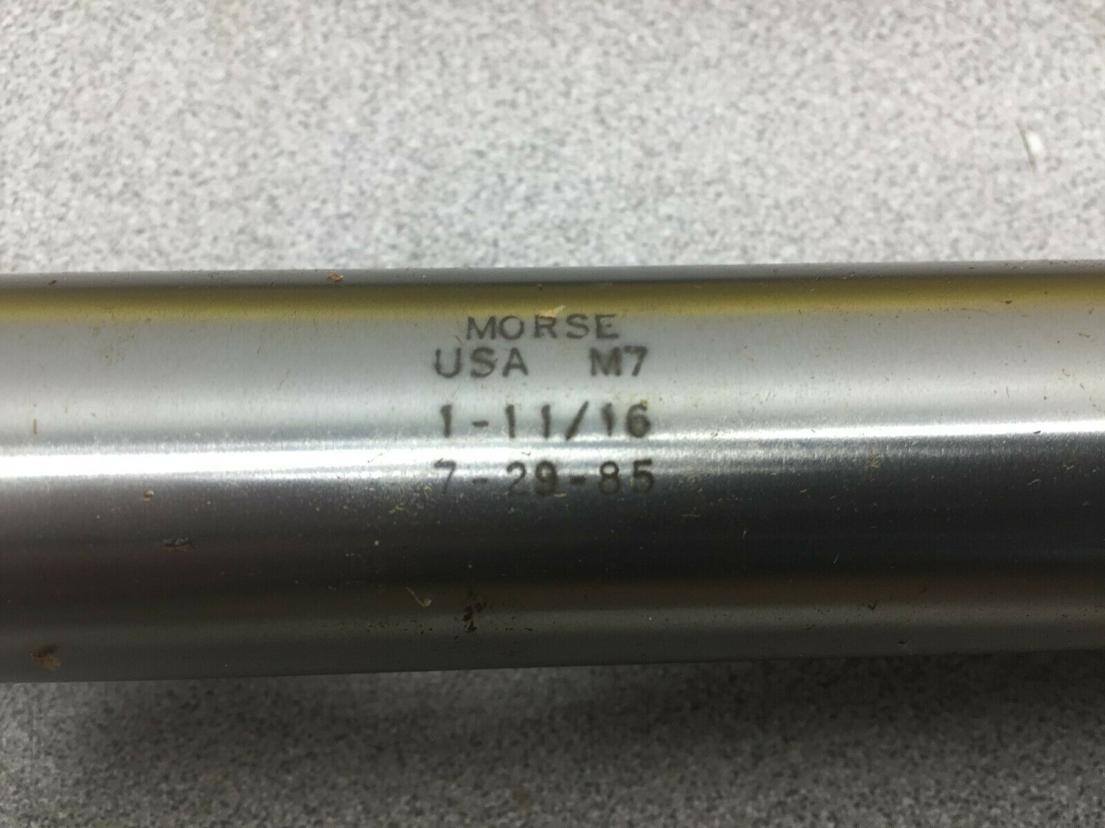 NEW IN BOX MORSE 1 11/16 HSS CHUCKING REAMER 1655
