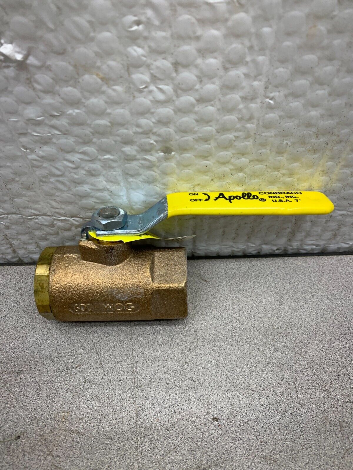 NEW NO BOX APOLLO 1" BRONZE BALL VALVE 70-145-57