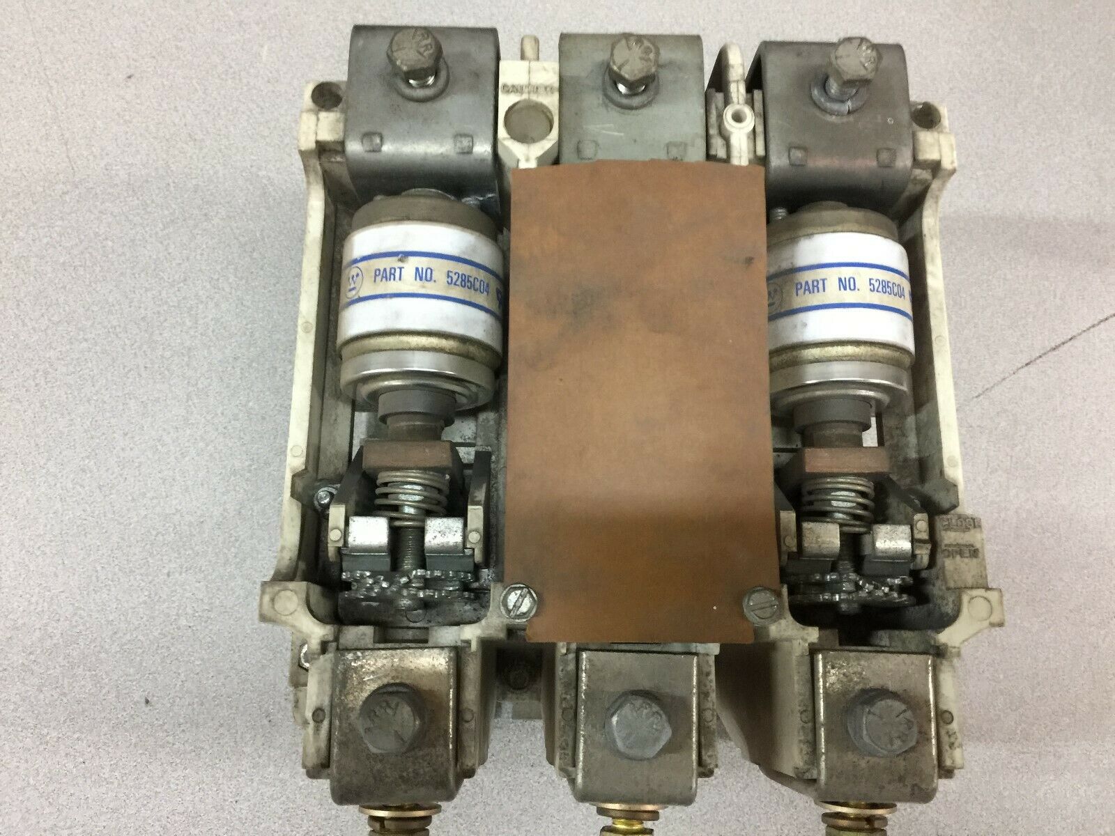 USED WESTINGHOUSE SIZE 5 600VAC 120VAC COIL VACUUME CONTACTOR V201K5CJZ1