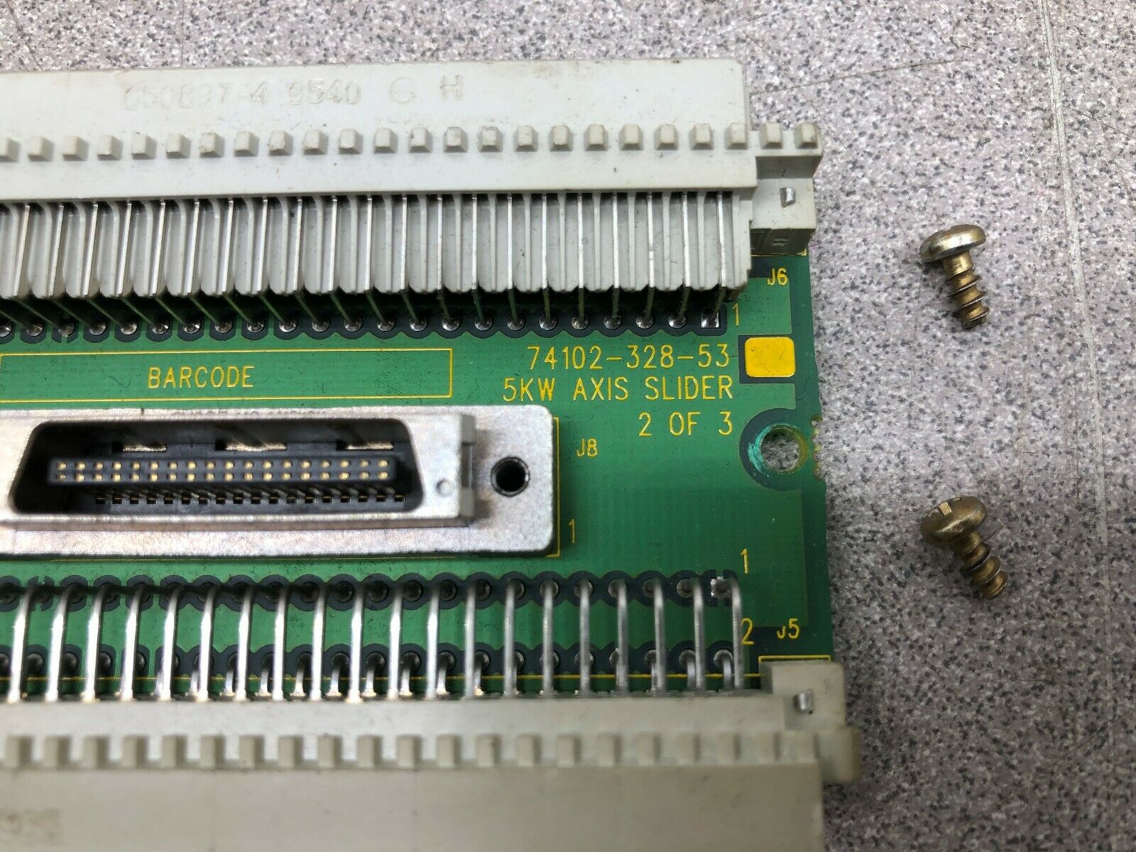 USED ALLEN BRADLEY AXIS SLIDER BOARD 74102-328-53