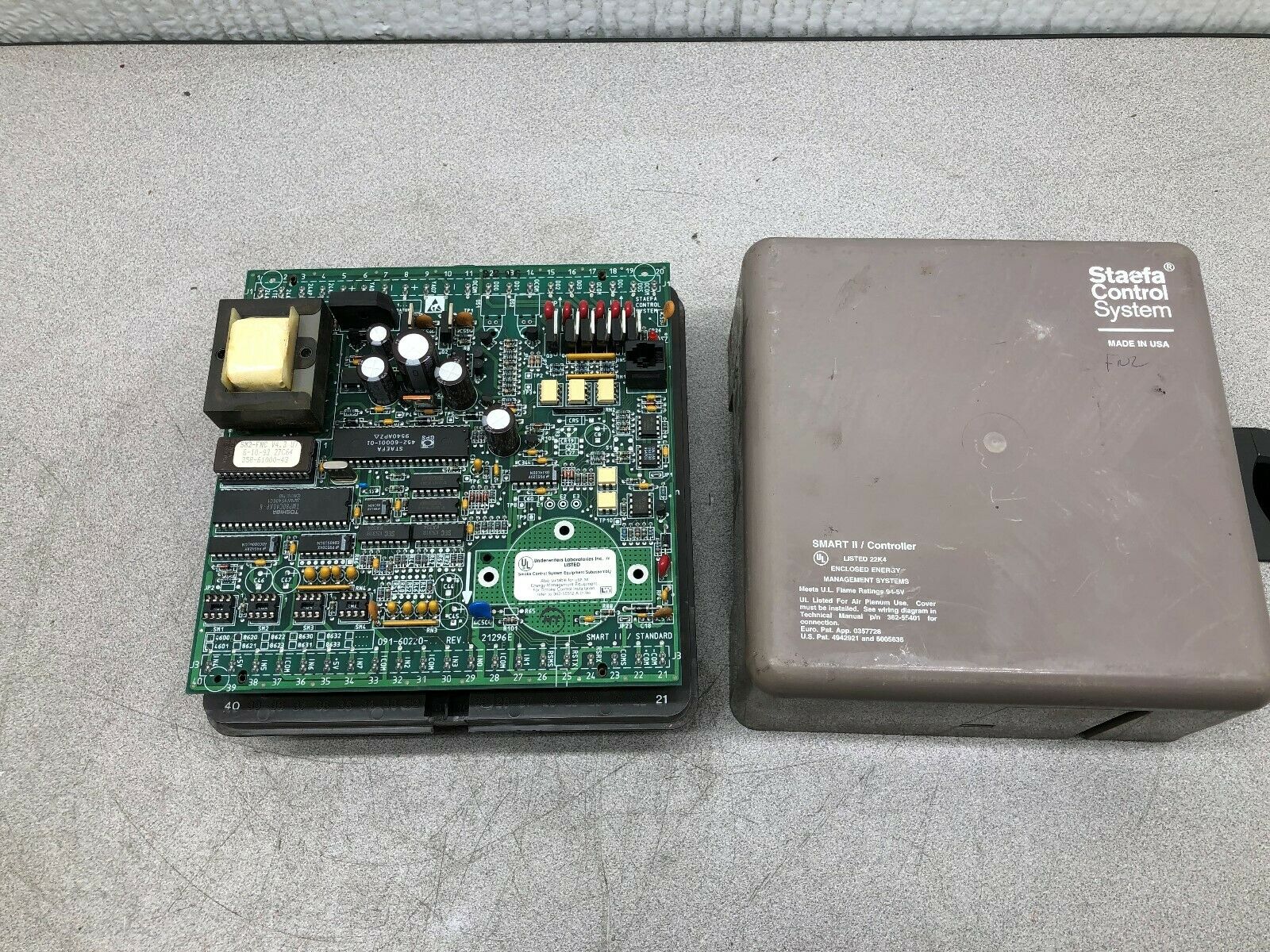 USED STAEFA CONTROL SYSTEM 090-60220-.3 REV G / 21296E