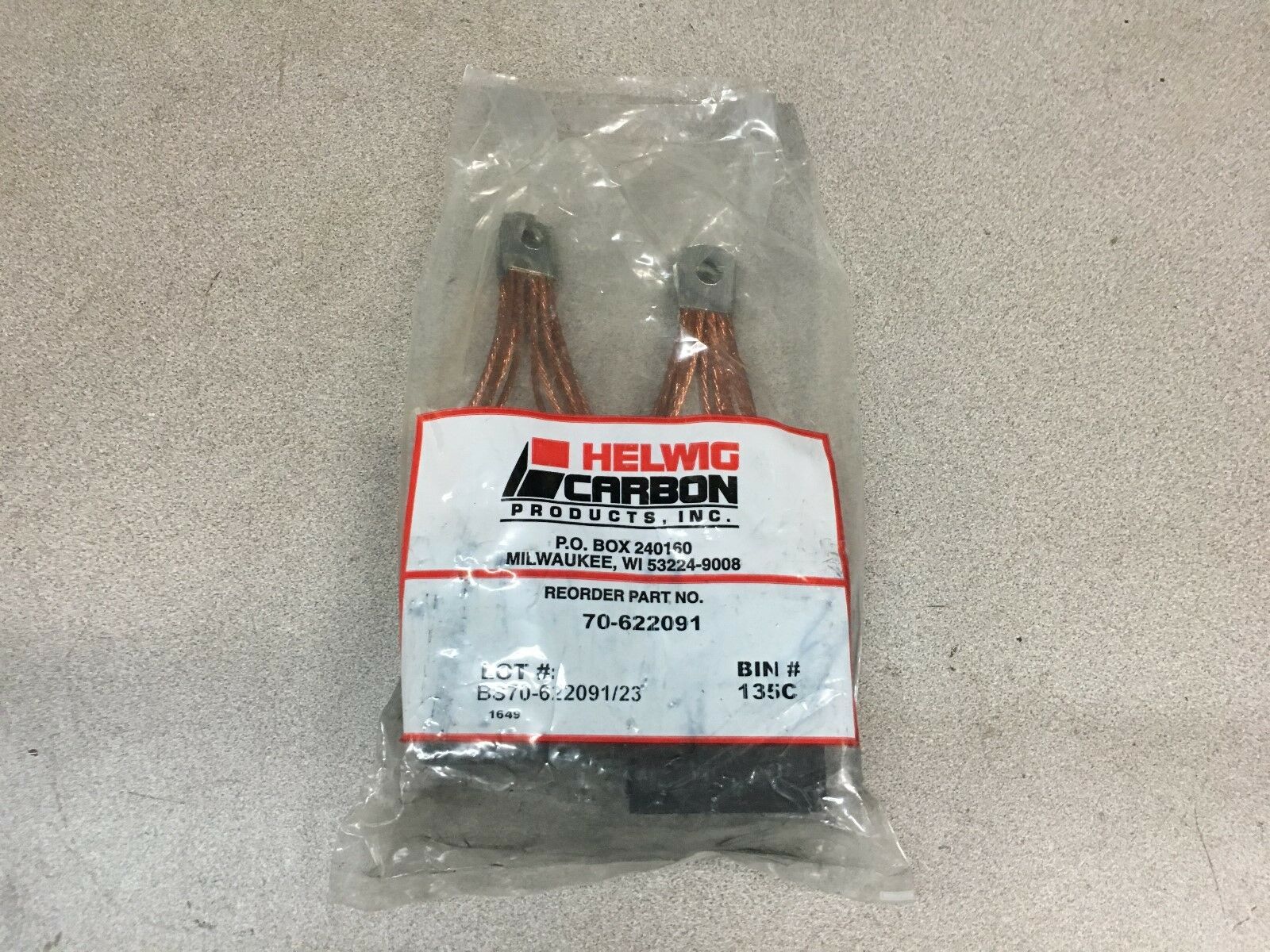 NEW SET OF 4 HELWIG CARBON BRUSHES 70-622091