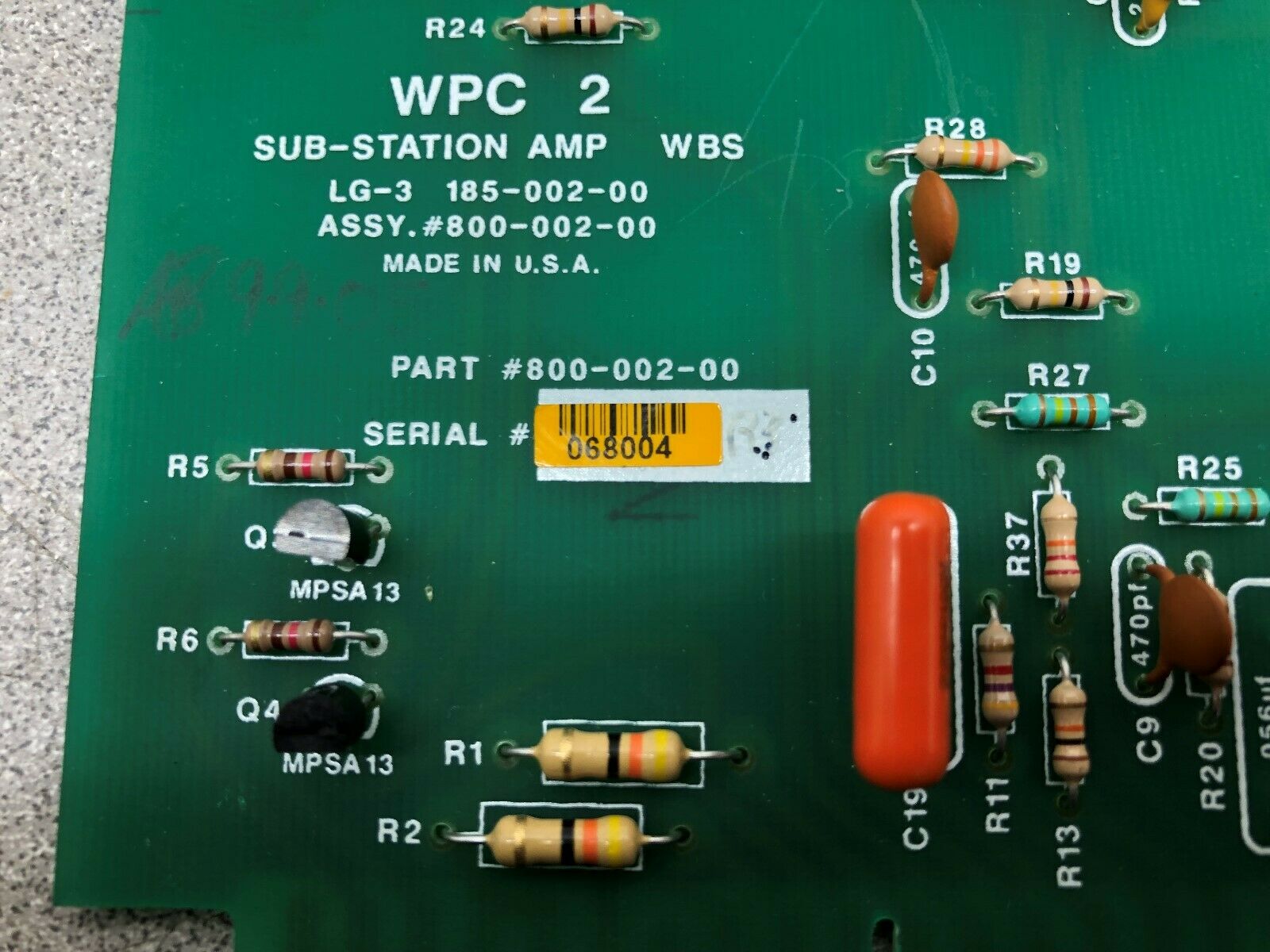 NEW NO BOX WEB PRINTING SCANNER AMP BOARD 800-002-02