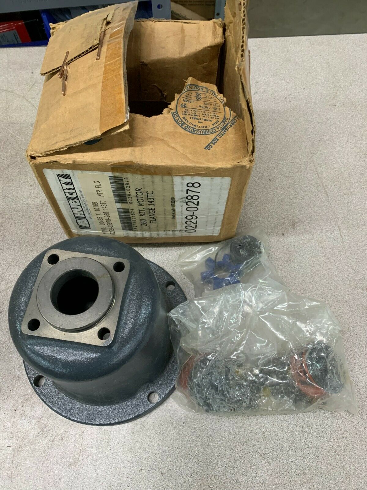 NEW IN BOX HUB CITY 260 MOTOR FLANGE KIT 0229-02878