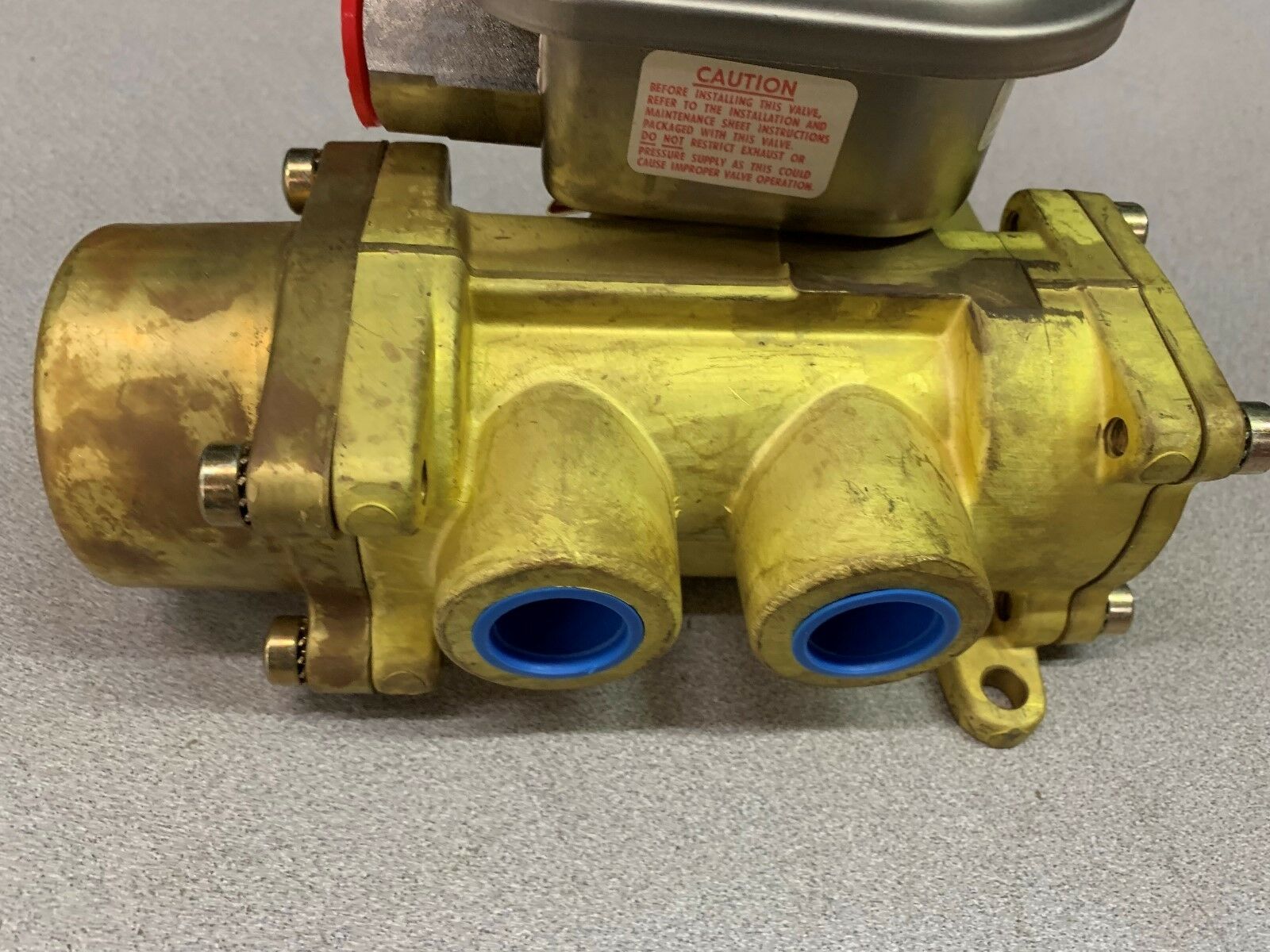 NEW NO BOX ASCO RED-HAT SOLENOID VALVE 3/4" PIPE 125VDC COIL NPK8344A76E