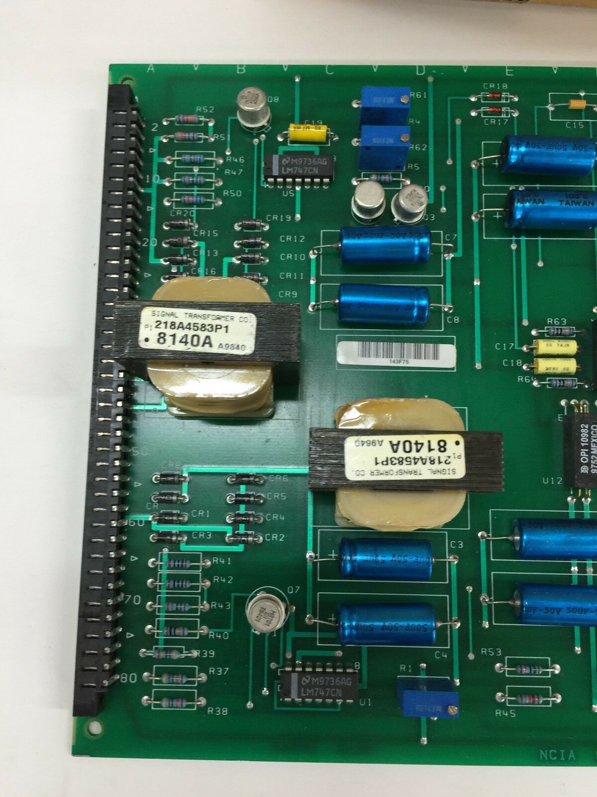 NEW IN BOX GENERAL ELECTRIC CURRENT ISOLATOR CARD DS3800NCIA REVISION 1B1C