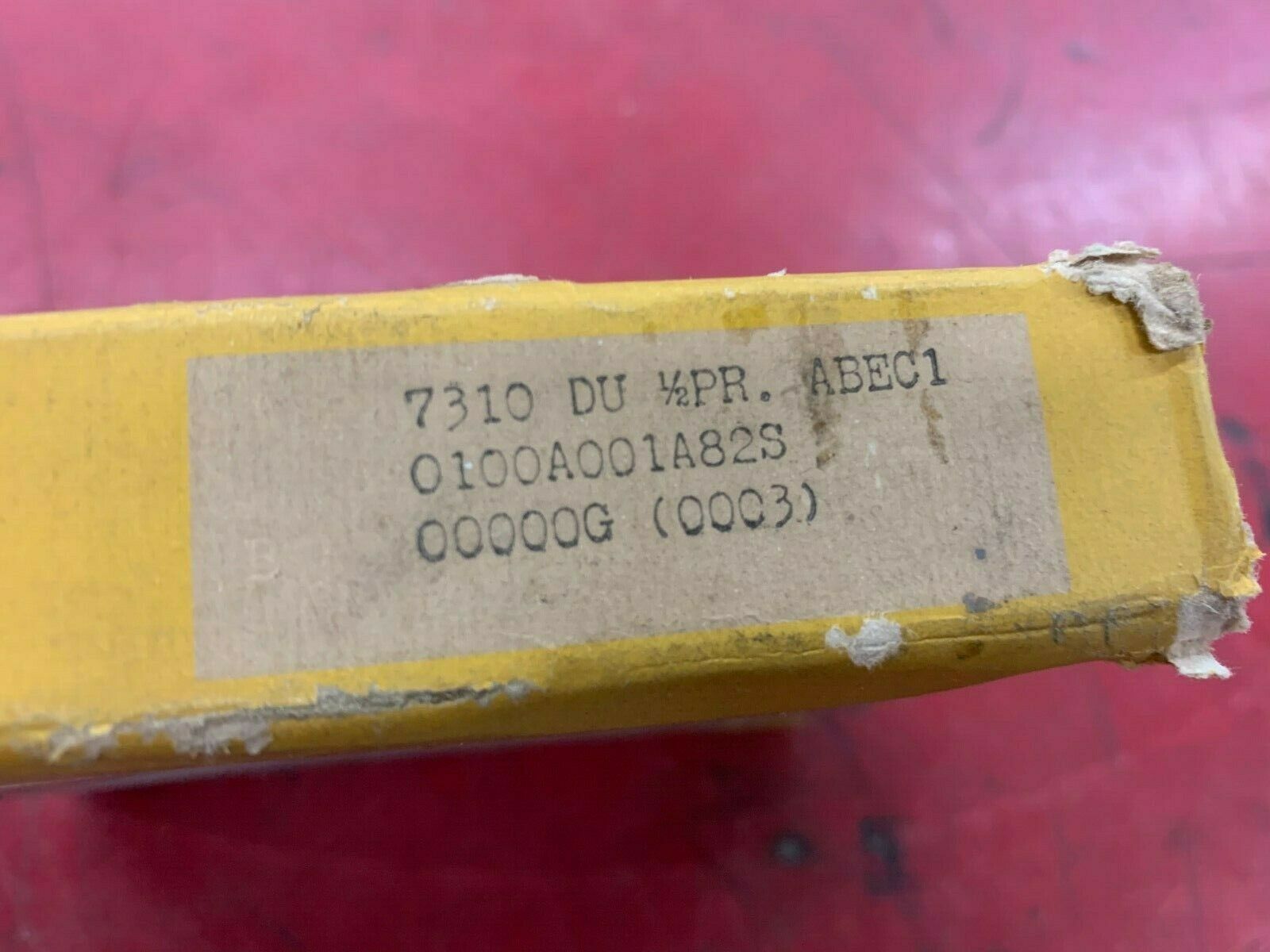 NEW IN BOX MRC ANGULAR CONTACT BEARING 7310DU