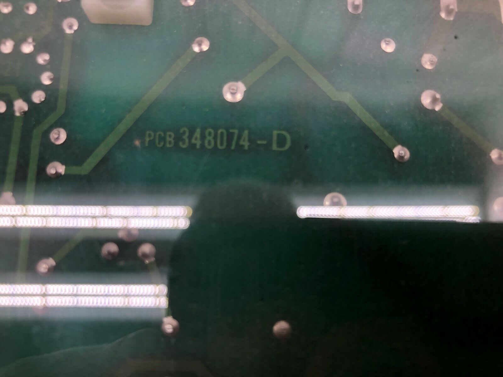 USED AB DICK PC BOARD 348074-D / 348070E