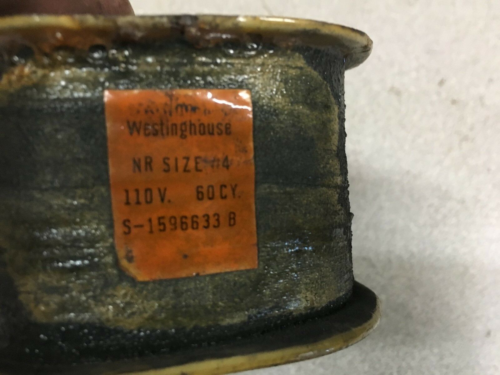 NEW NO BOX WESTINGHOUSE SIZE 4 COIL S-1596633B